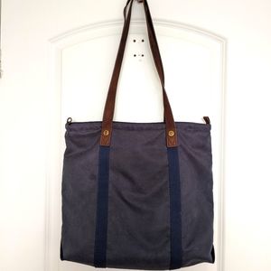 MEC Canvas and Leather Tote